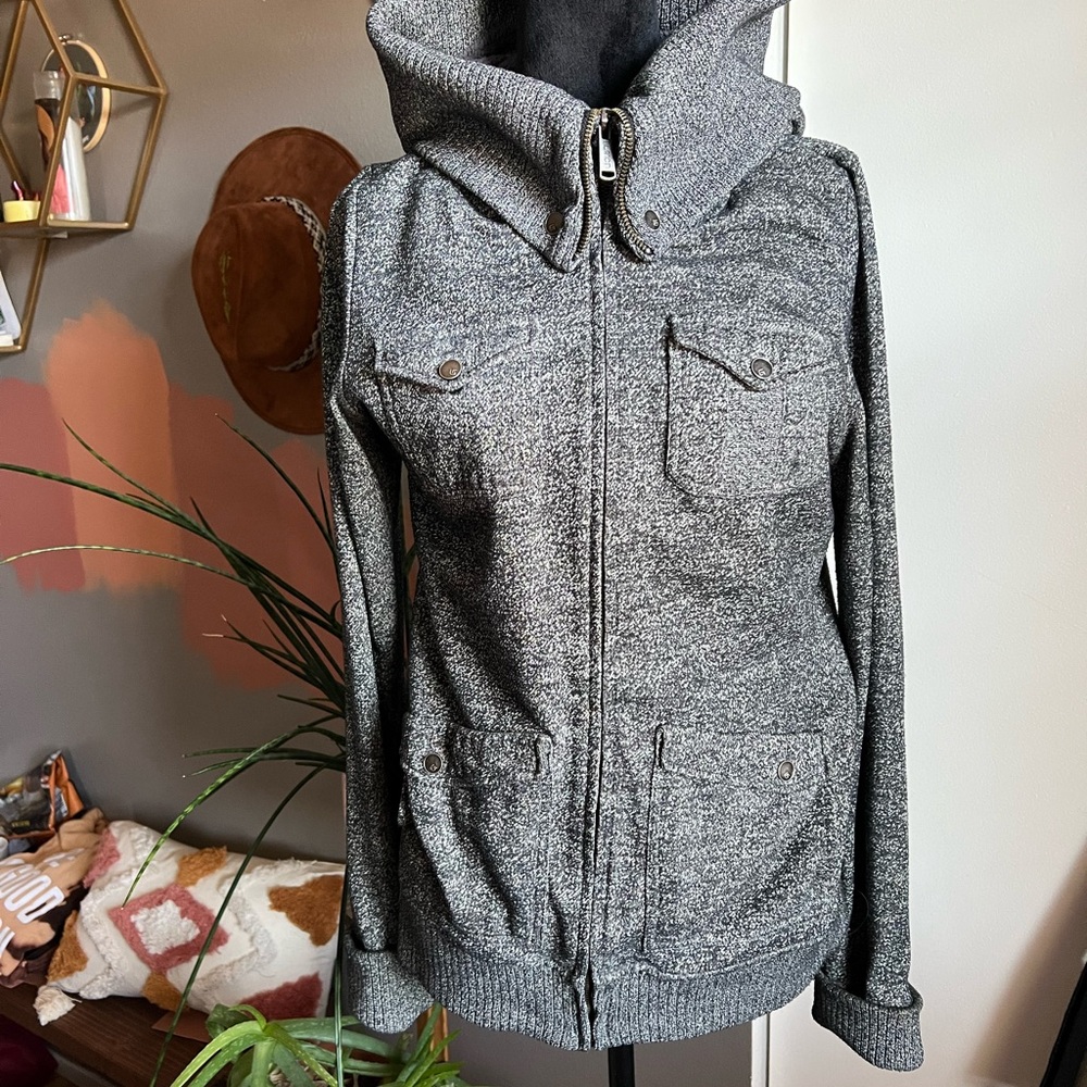 Burton Charcoal Textured Jacket